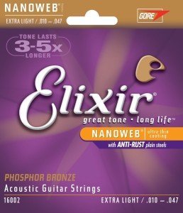 Elixir Nanoweb - 10er Satz Akustikgitarre