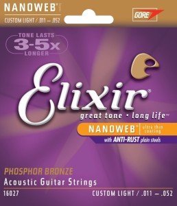 Elixir Nanoweb - 11er Satz Akustikgitarre