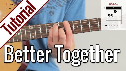 Jack Johnson – Better Together | Gitarren Tutorial Deutsch