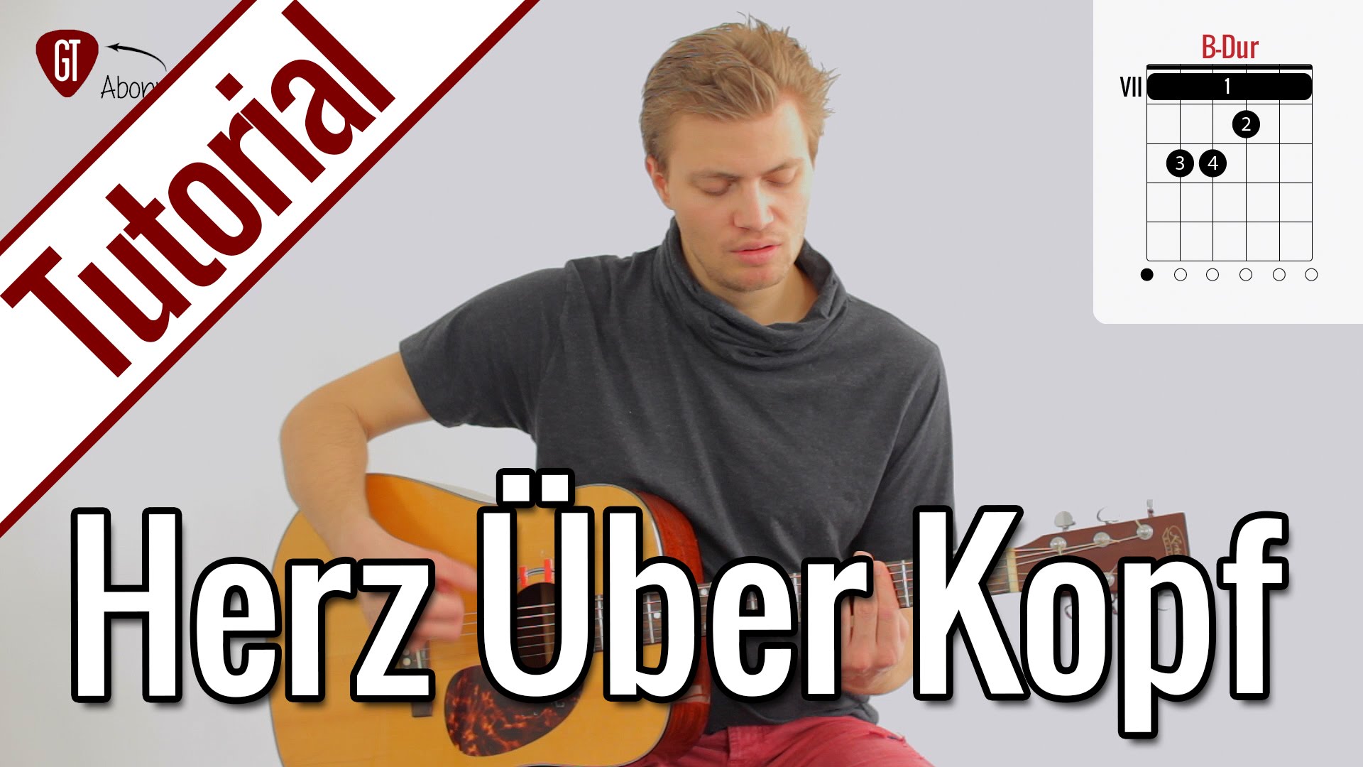 Joris – Herz über Kopf | Gitarren Tutorial Deutsch