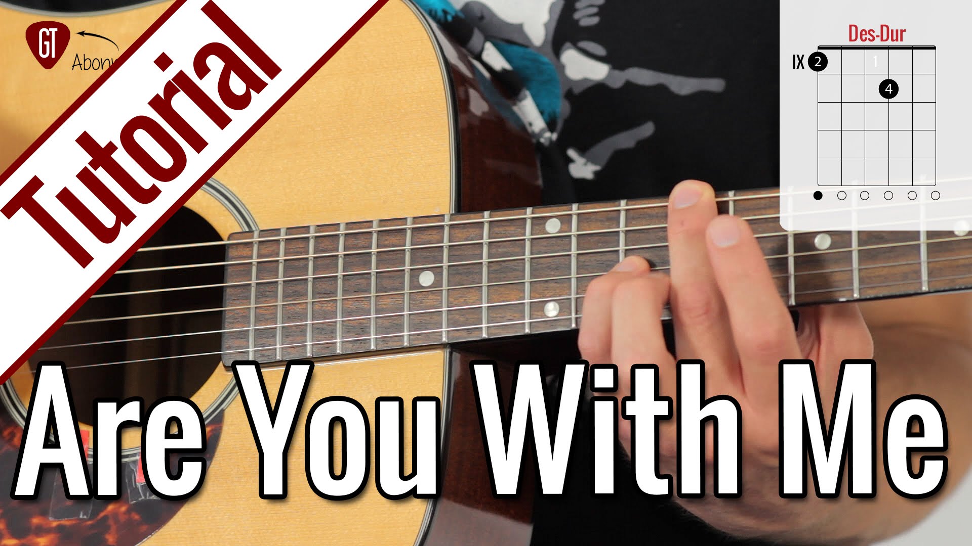 Lost Frequencies – Are You With Me | Gitarren Tutorial Deutsch