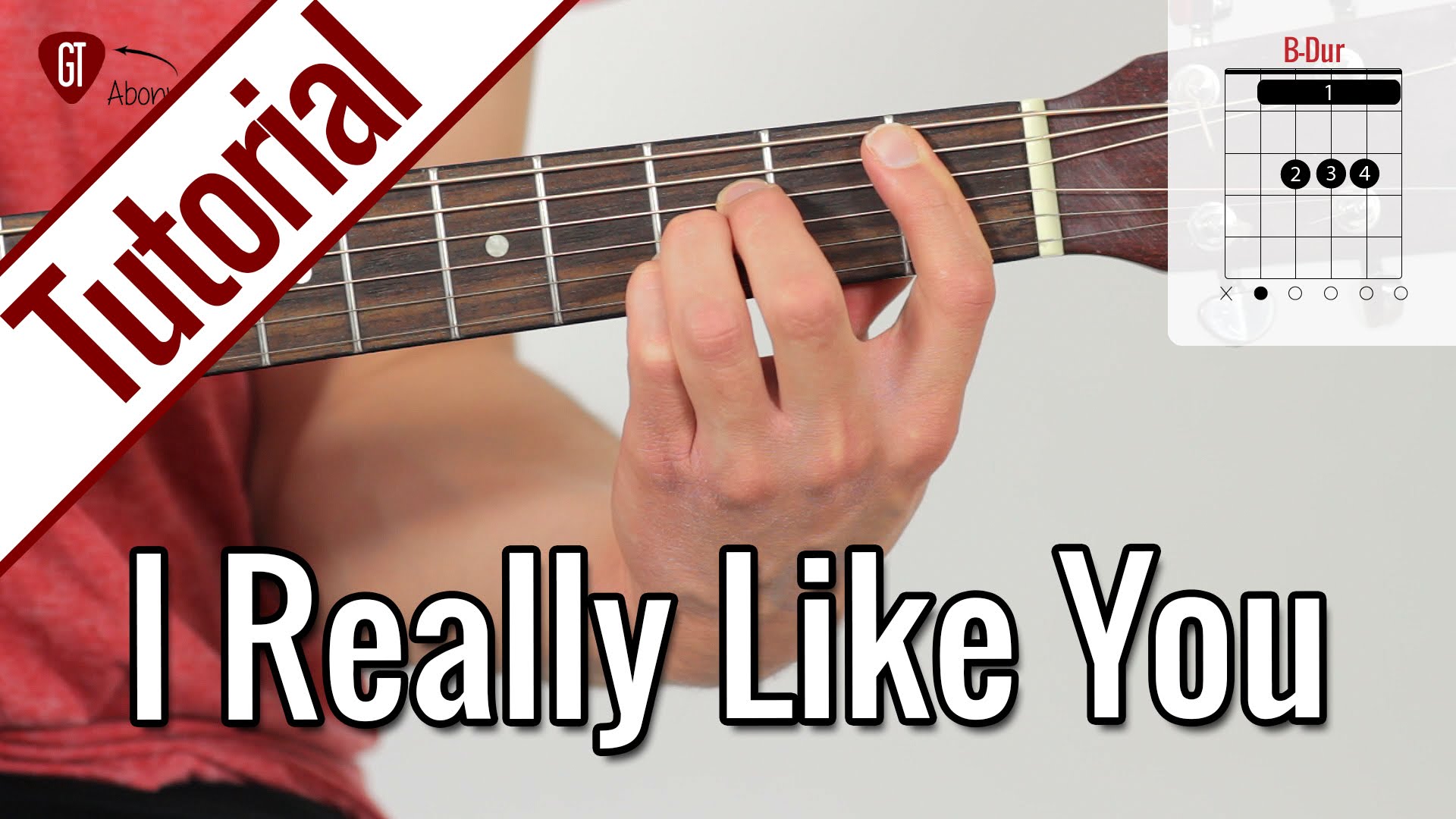 Carly Rae Jepsen – I Really Like You | Gitarren Tutorial Deutsch