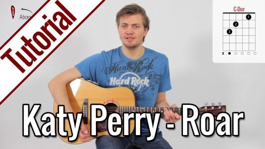Katy Perry – Roar | Gitarren Tutorial Deutsch