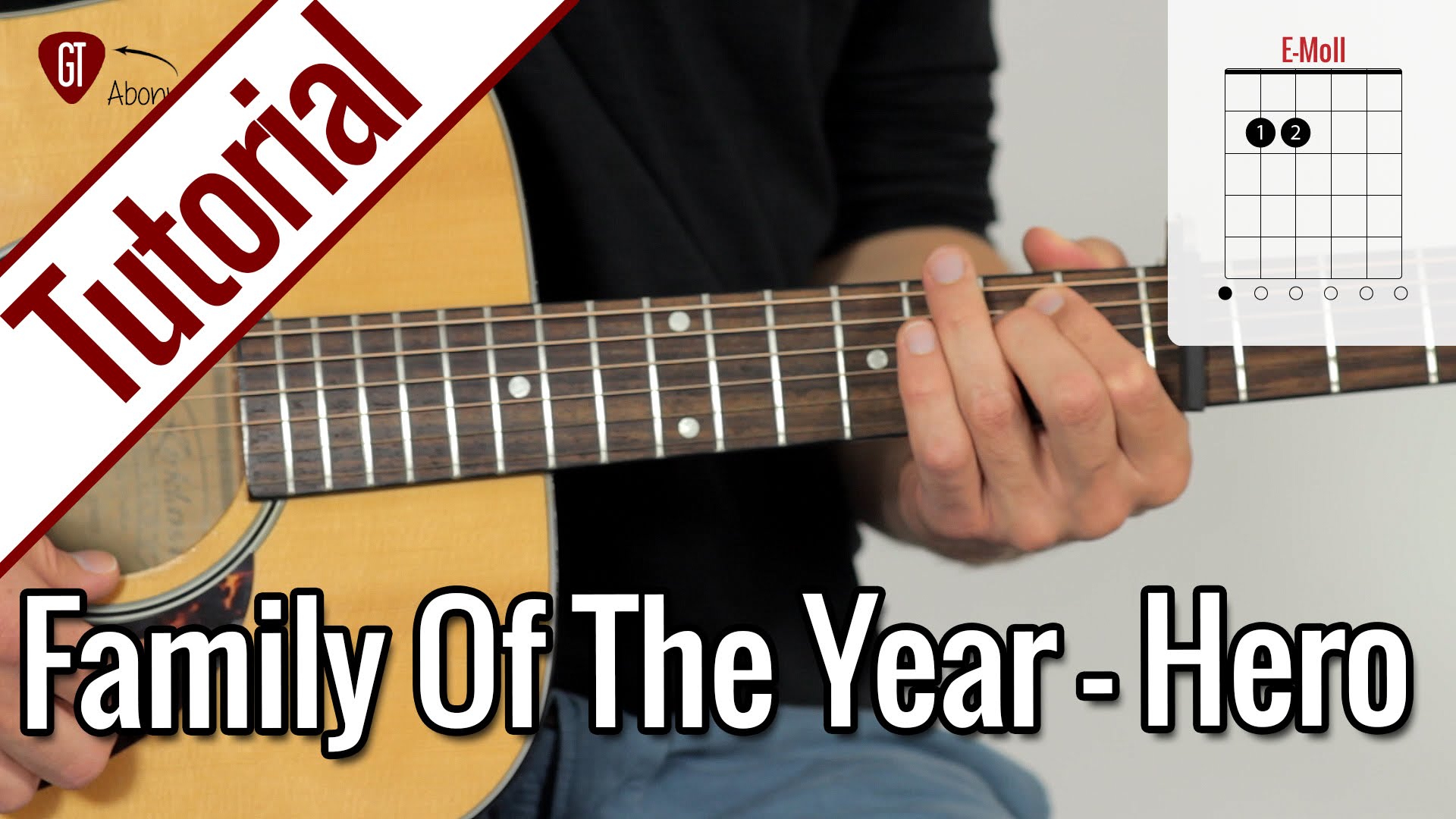 Family Of The Year – Hero | Gitarren Tutorial Deutsch