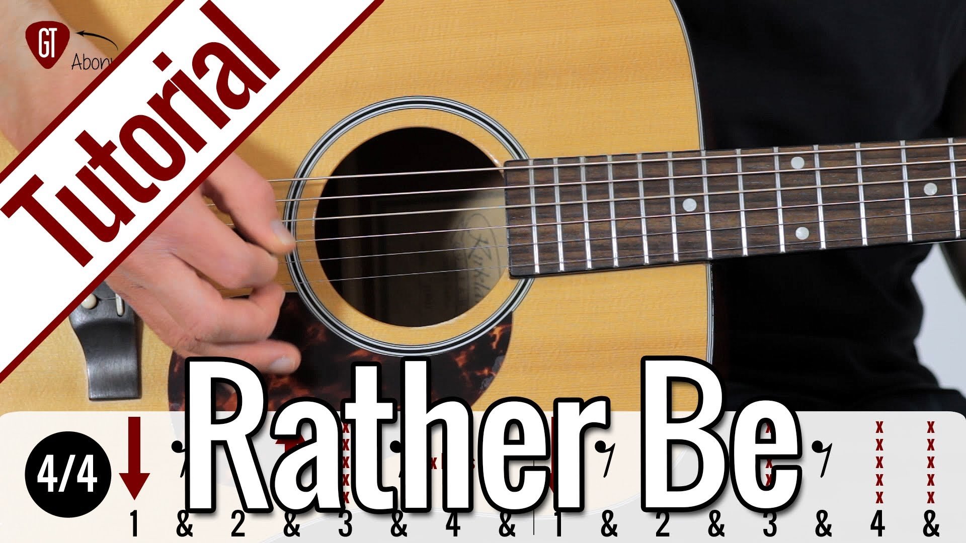 Clean Bandit – Rather Be | Gitarren Tutorial Deutsch