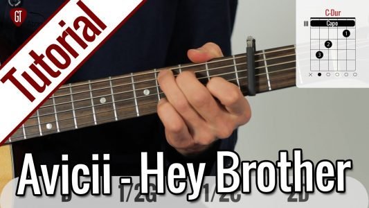 Avicii – Hey Brother | Gitarren Tutorial Deutsch
