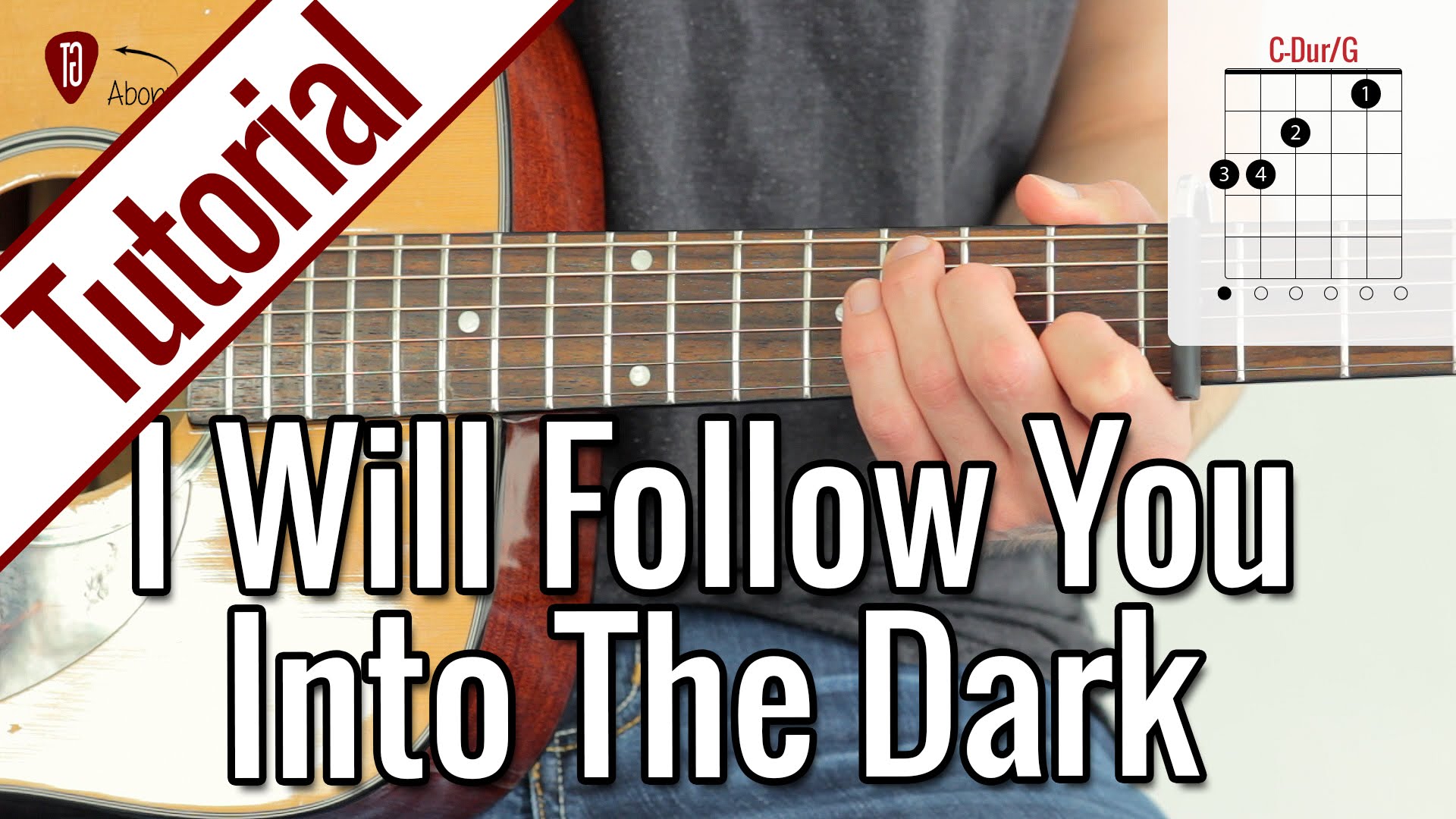 Death Cab for Cutie – I Will Follow You Into The Dark | Gitarren Tutorial Deutsch