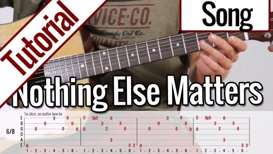 Metallica – Nothing Else Matters (Song) | Gitarren Tutorial Deutsch