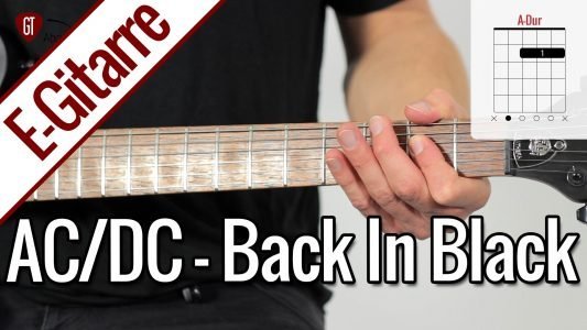 AC/DC – Back In Black | E-Gitarren Tutorial