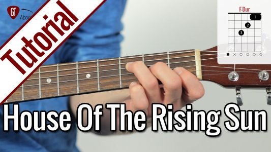 The Animals – House Of The Rising Sun | Gitarren Tutorial Deutsch