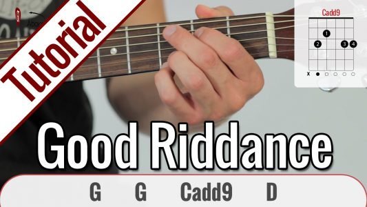 Green Day – Good Riddance (Time of Your Life) | Gitarren Tutorials Deutsch