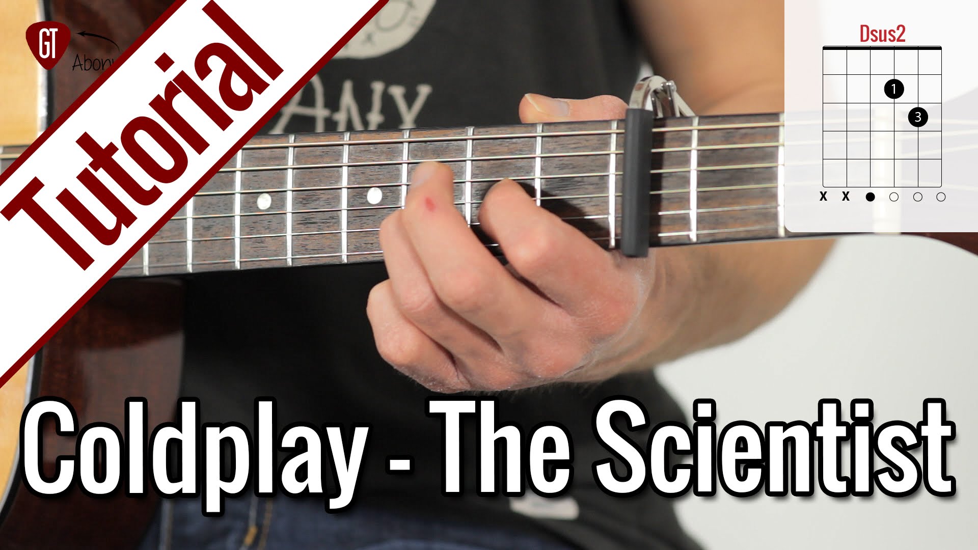 Coldplay – The Scientist | Gitarren Tutorial Deutsch