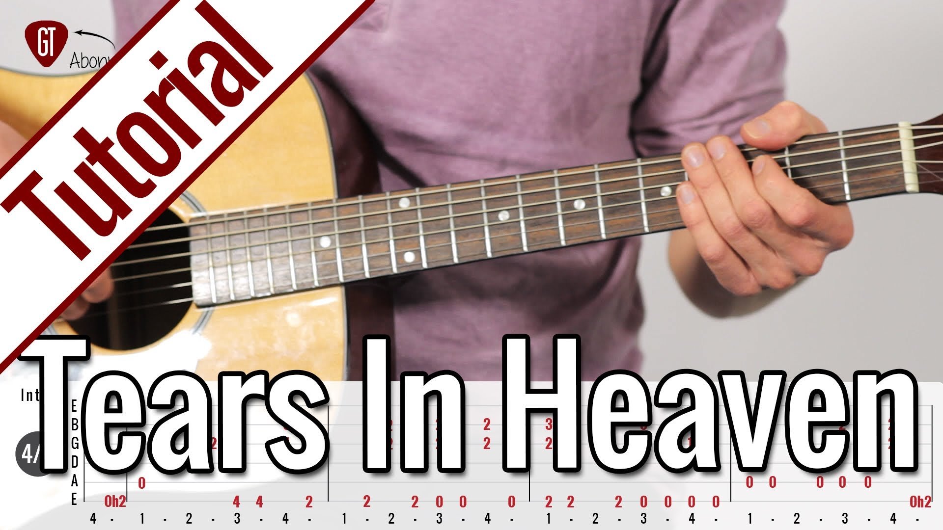 Eric Clapton – Tears In Heaven | Gitarren Tutorial Deutsch