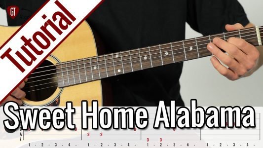 Lynyrd Skynyrd – Sweet Home Alabama | Gitarren Tutorial Deutsch