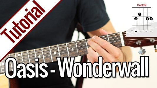 Oasis – Wonderwall | Gitarren Tutorial Deutsch