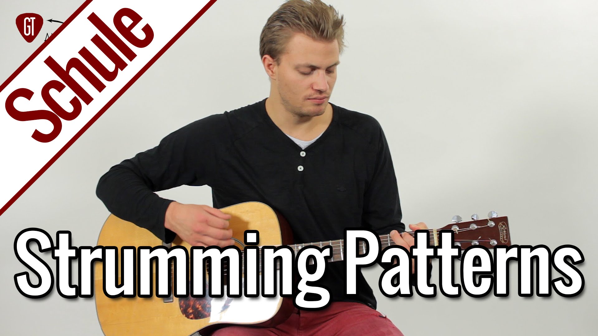 Gitarre lernen – Fünfte Gitarrenstunde: Strumming Patterns | Gitarrenschule