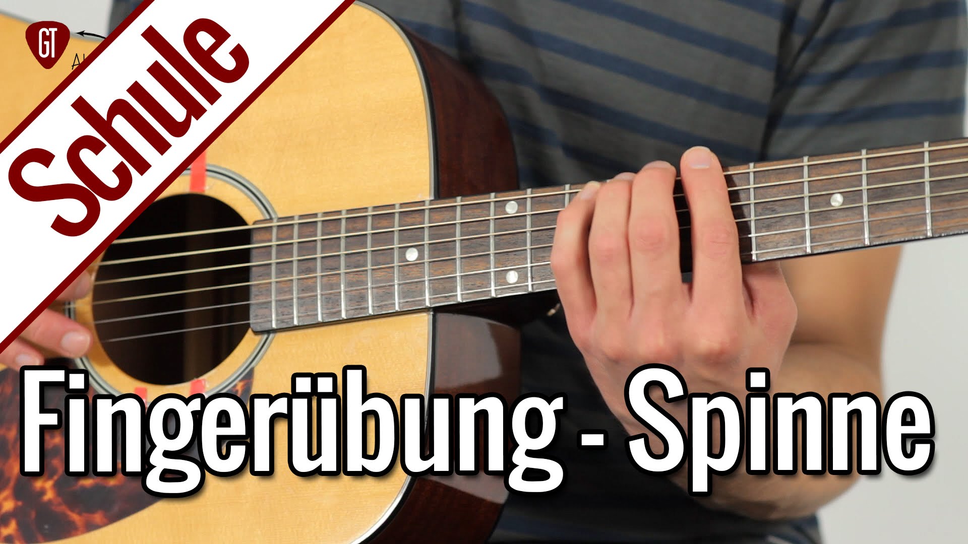 Die Spinne – Beste Fingerübung für lockere Finger | Gitarrenschule