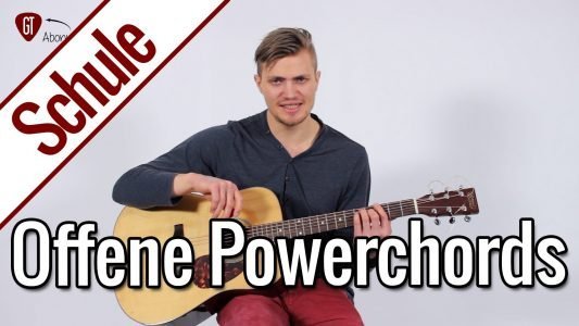 Offene Powerchords | Gitarrenschule