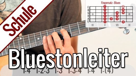 Bluestonleiter – Tonleiterspiel | Gitarrenschule