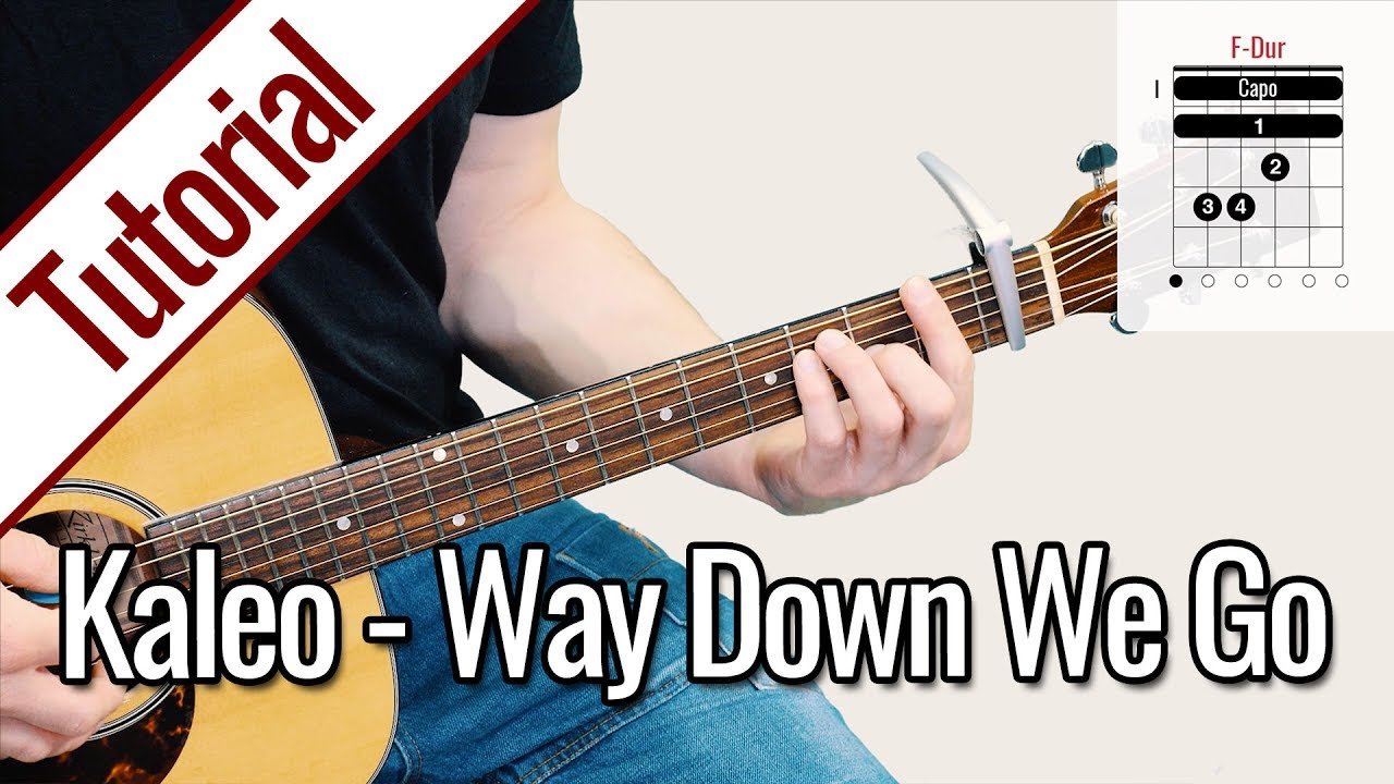 Kaleo – Way Down We Go | Gitarren Tutorial Deutsch