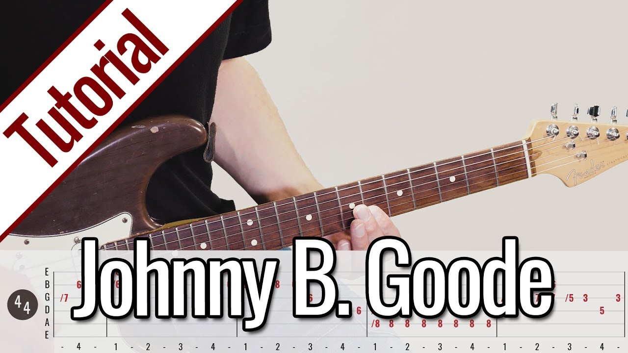 Chuck Berry – Johnny B. Goode | Gitarren Tutorial Deutsch