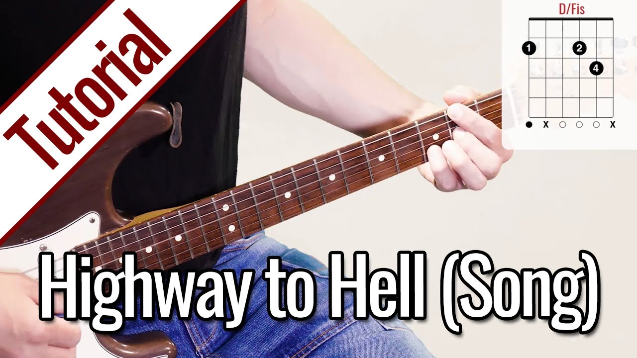 AC/DC – Highway to Hell (Song) | Gitarren Tutorial Deutsch