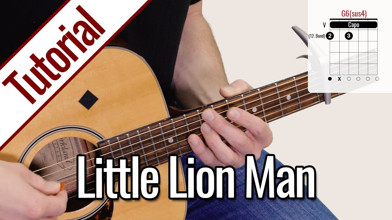Mumford and Sons – Little Lion Man | Gitarren Lernen Deutsch
