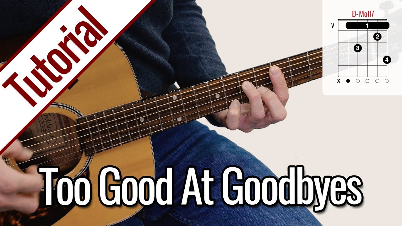 Sam Smith – Too Good At Goodbyes (Fingerstyle) Gitarre Lernen Deutsch