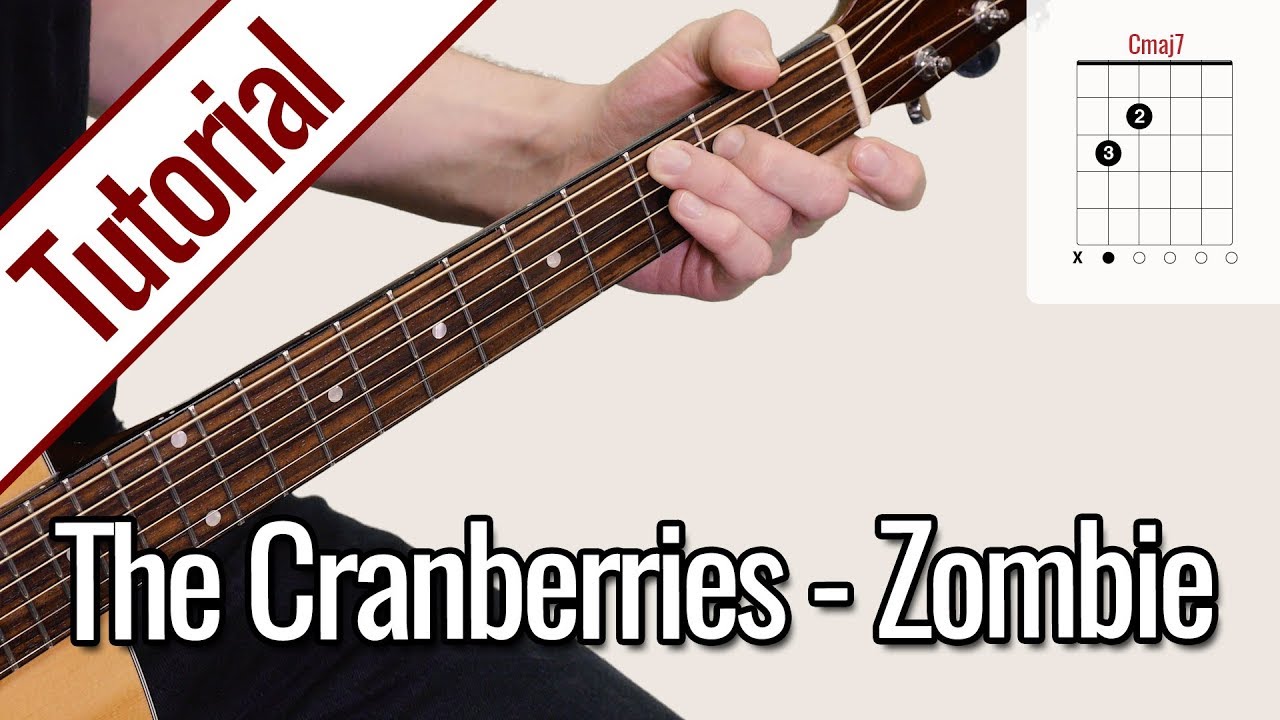 The Cranberries – Zombie | Gitarren Tutorial Deutsch