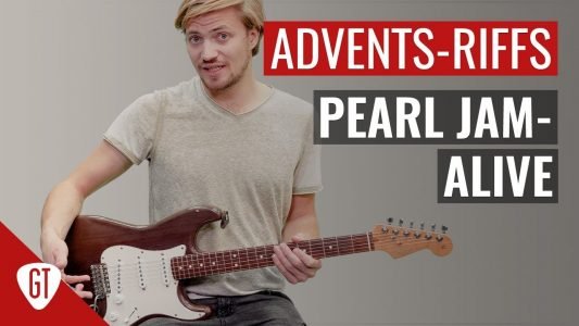 Pearl Jam – Alive | Riff Tutorial Deutsch