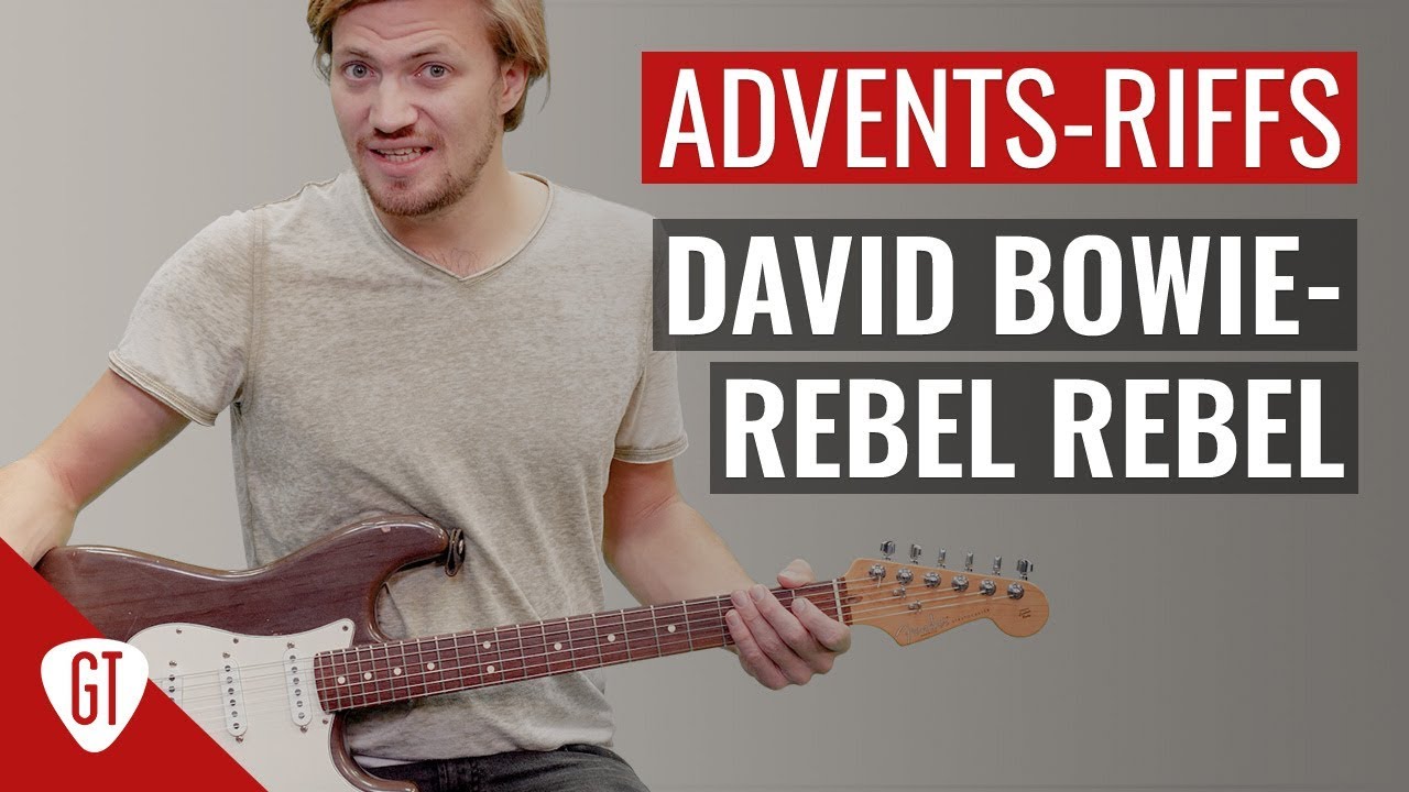 David Bowie – Rebel Rebel | Riff Tutorial Deutsch