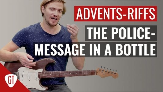 The Police – Message In A Bottle | Riff Tutorial Deutsch