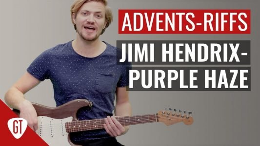 Jimi Hendrix – Purple Haze | Riff Tutorial Deutsch