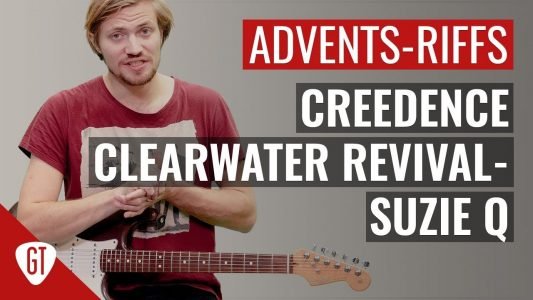 Creedence Clearwater Revival – Suzie Q | Riff Tutorial Deutsch