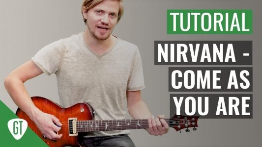 Nirvana – Come As You Are | Gitarren Tutorial Deutsch