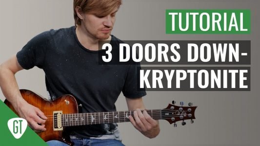3 Doors Down – Kryptonite | Gitarren Tutorial Deutsch