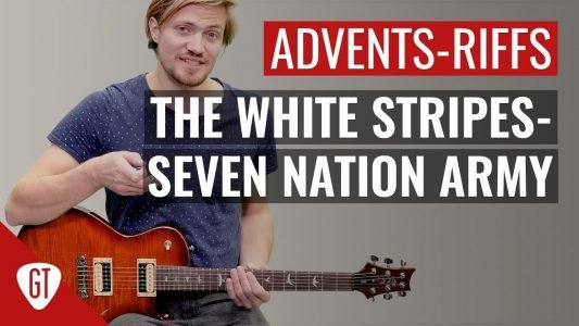 The White Stripes – Seven Nation Army | Riff Tutorial Deutsch
