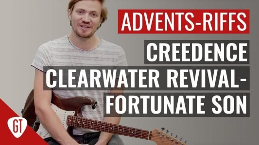 Creedence Clearwater Revival – Fortunate Son | Riff Tutorial Deutsch